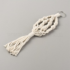 Cotton Macrame Plant Hangers&nbsp;AJEW-WH0314-61