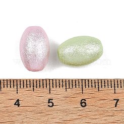Textured Opaque ABS Imitation Pearl Beads&nbsp;MACR-K361-21