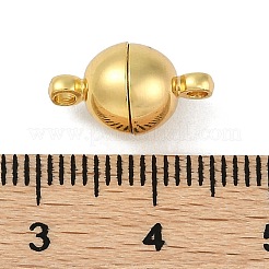 Rack Plating Brass Magnetic Clasps&nbsp;KK-Z070-20G-01