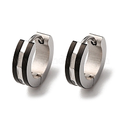 304 Stainless Steel Hoop Earrings&nbsp;EJEW-D331-04PB