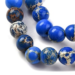 Dyed Natural Regalite/Imperial Jasper/Sea Sediment Jasper Beads Strands&nbsp;G-B124-C02-01