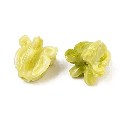 Synthetic Coral Carved Beads&nbsp;BSHE-P034-01E