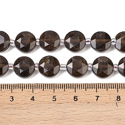 Natural Smoky Quartz Beads Strands&nbsp;G-F812-C04-01