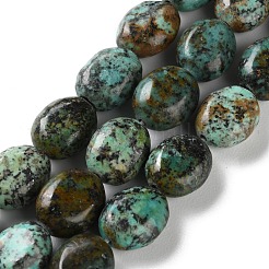Natural African Turquoise(Jasper) Beads Strands&nbsp;G-M420-D17-01