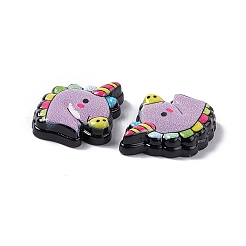Opaque Resin Cabochons&nbsp;LS-RESI-C027-05D