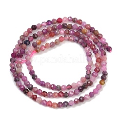Natural Ruby Beads Strands&nbsp;G-P572-B01-2.5mm