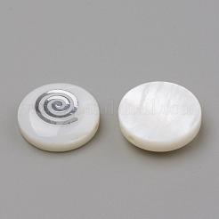 Natural Freshwater Shell Beads&nbsp;SHEL-Q011-004P