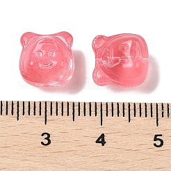 Transparent Spray Paint Glass Beads&nbsp;GLAA-Z011-01C