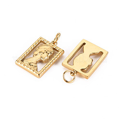 304 Stainless Steel Pendants&nbsp;X-STAS-S116-127G