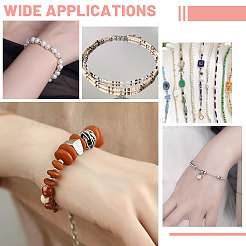 300Pcs 6 Styles 304 Stainless Steel Beads&nbsp;STAS-CA0002-47