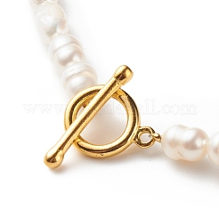Grade A Natural Pearl Rice Beaded Necklace for Women&nbsp;NJEW-JN03958
