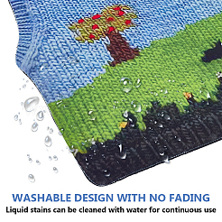 Rubber & Cloth Mouse Pad&nbsp;AJEW-WH0794-46