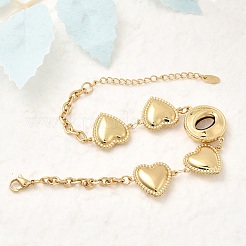 304 Stainless Steel Link Bracelets&nbsp;BJEW-P368-03G