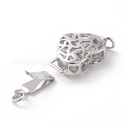 Brass Box Clasps&nbsp;LS-KK-G427-10P