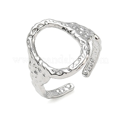 304 Stainless Steel Cuff Open Rings&nbsp;SA-CBA8AFD-01P