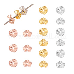 18pcs 3 Colors 925 Sterling Silver Spacer Beads&nbsp;STER-PH0002-64