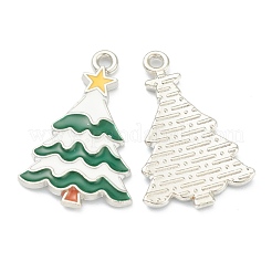 Alloy Enamel Pendants&nbsp;X-ENAM-J649-18P