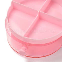 Round Plastic Jewelry Boxes&nbsp;LS-OBOX-F006-08