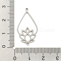 Tarnish Resistant 304 Stainless Steel Connector Charms&nbsp;STAS-Q255-01P
