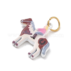 Printed 304 Stainless Steel Pendants&nbsp;SA-CBA109E-03