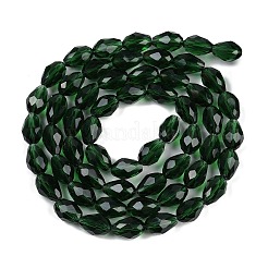 Transparent Glass Beads Strands&nbsp;EGLA-N013-T8mm-D15