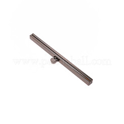 Alloy Purse Bag Wallet Straight Edging Strip&nbsp;FIND-WH0090-71B