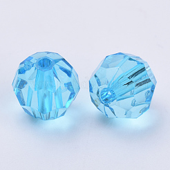 Transparent Acrylic Beads&nbsp;TACR-Q257-10mm-V40