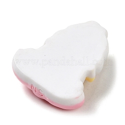 Cute Opaque Resin Cabochons&nbsp;RESI-L040-05A