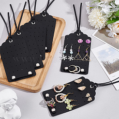 6 Bags PU Leather Earring Display Stands&nbsp;AJEW-PH0007-23