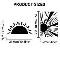 1 Set PET Hollow Out Drawing Painting Stencils&nbsp;DIY-MA0001-75