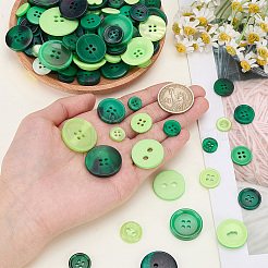 Resin Buttons&nbsp;DIY-SP0007-79