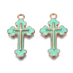 Alloy Enamel Pendants&nbsp;ENAM-S121-059E