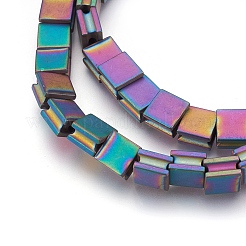 Electroplate Non-magnetic Synthetic Hematite Bead Strands&nbsp;G-I208-13F-B