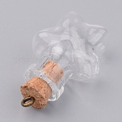 Glass Bottle Pendants&nbsp;X-PALLOY-JF00247