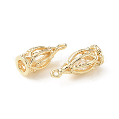 Brass Cubic Zirconia Pendants&nbsp;KK-G462-17KCG
