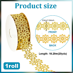 Polyester Fiber Lace Trim&nbsp;OCOR-WH0082-558