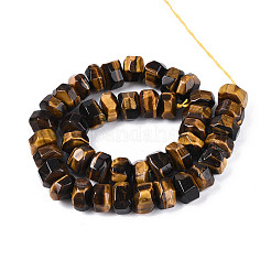 Natural Tiger Eye Beads Strands&nbsp;G-N347-17A-02