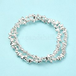 Electroplated Synthetic Non-magnetic Hematite Beads Strands&nbsp;G-C024-05