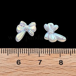 Bowknot Rainbow Iridescent Plating Acrylic Cabochons&nbsp;PACR-B003-03