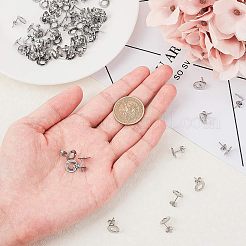 304 Stainless Steel Stud Earring Findings&nbsp;STAS-UN0003-42P
