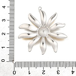 304 Stainless Steel Pendants&nbsp;STAS-M123-03B-PG