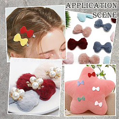 48Pcs 6 Colors Wool Ornament Accessories&nbsp;AJEW-SC0031-41