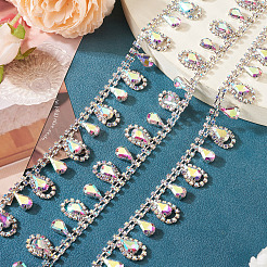1 Yard Iron Rhinestone Strass Chains&nbsp;FIND-PJ0001-44B
