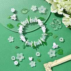 DIY Leaf & Flower Jewelry Making Kits&nbsp;DIY-SC0031-76