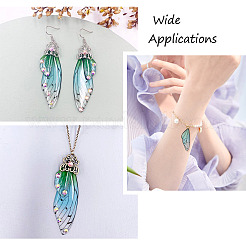 DIY Butterfly Dangle Earring Making Kits&nbsp;DIY-PJ0001-34