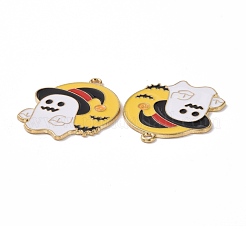 Halloween Theme Alloy Enamel Pendants&nbsp;FIND-E024-03LG