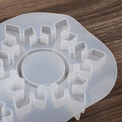 Snow Candlestick Christmas Silicone Molds Candle Molds&nbsp;SIL-B071-03