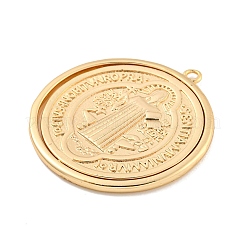 Rack Plating Brass Pendants&nbsp;KK-B091-19G