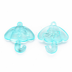 Transparent Acrylic Pendants&nbsp;TACR-T024-01B-946