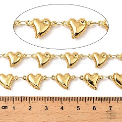 304 Stainless Steel Heart Link Chains&nbsp;CHS-G042-04G